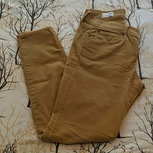 Gap 1969 Corduroy Legging Jean sz 29r in Camel